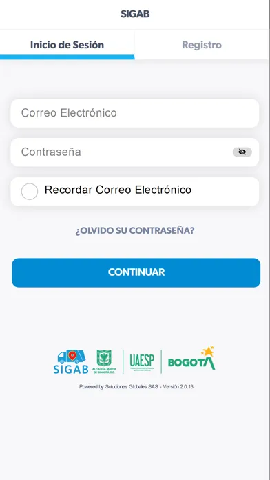 Captures d'écran de SIGAB Ciudadano