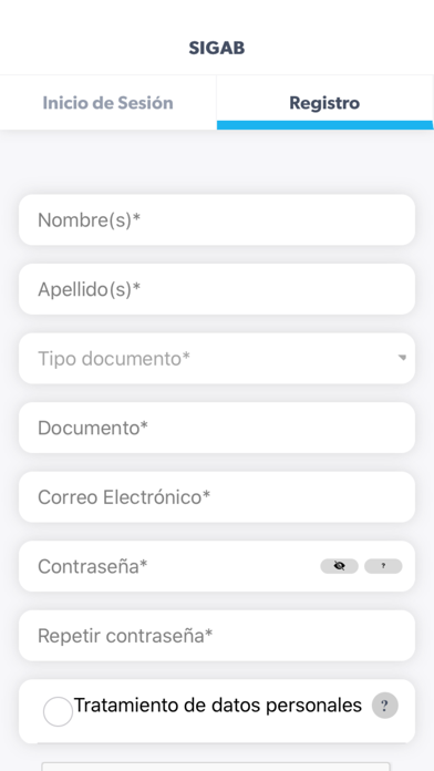 SIGAB Ciudadano应用截图