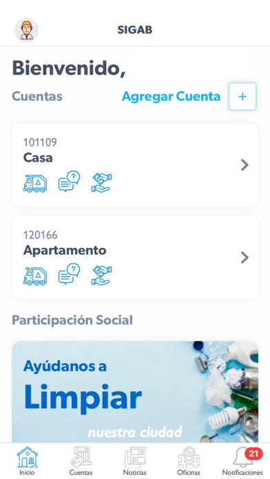 SIGAB Ciudadano应用截图