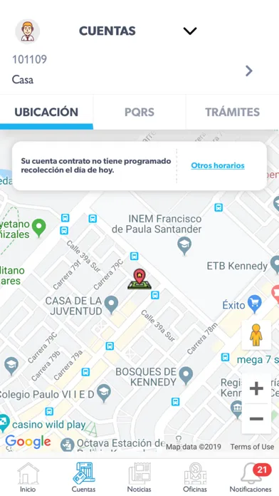 Captures d'écran de SIGAB Ciudadano