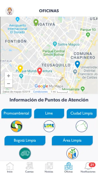 Captures d'écran de SIGAB Ciudadano