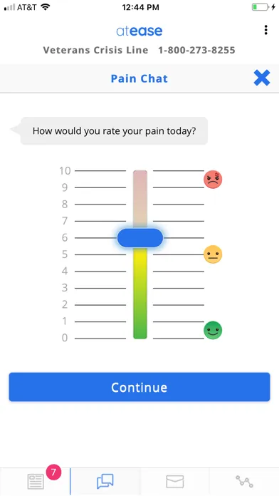AtEase: Veterans Managing Pain Screenshots
