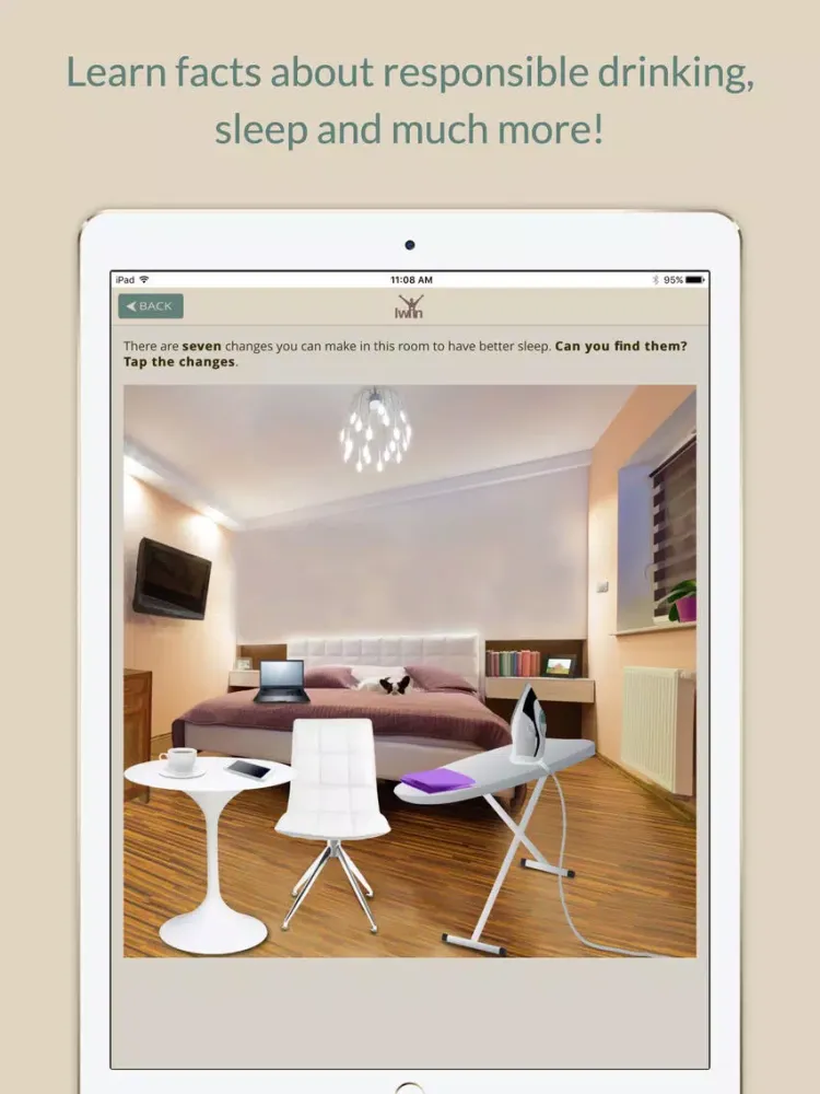 ภาพหน้าจอของ Iwin: Well-Being Navigator iPad 