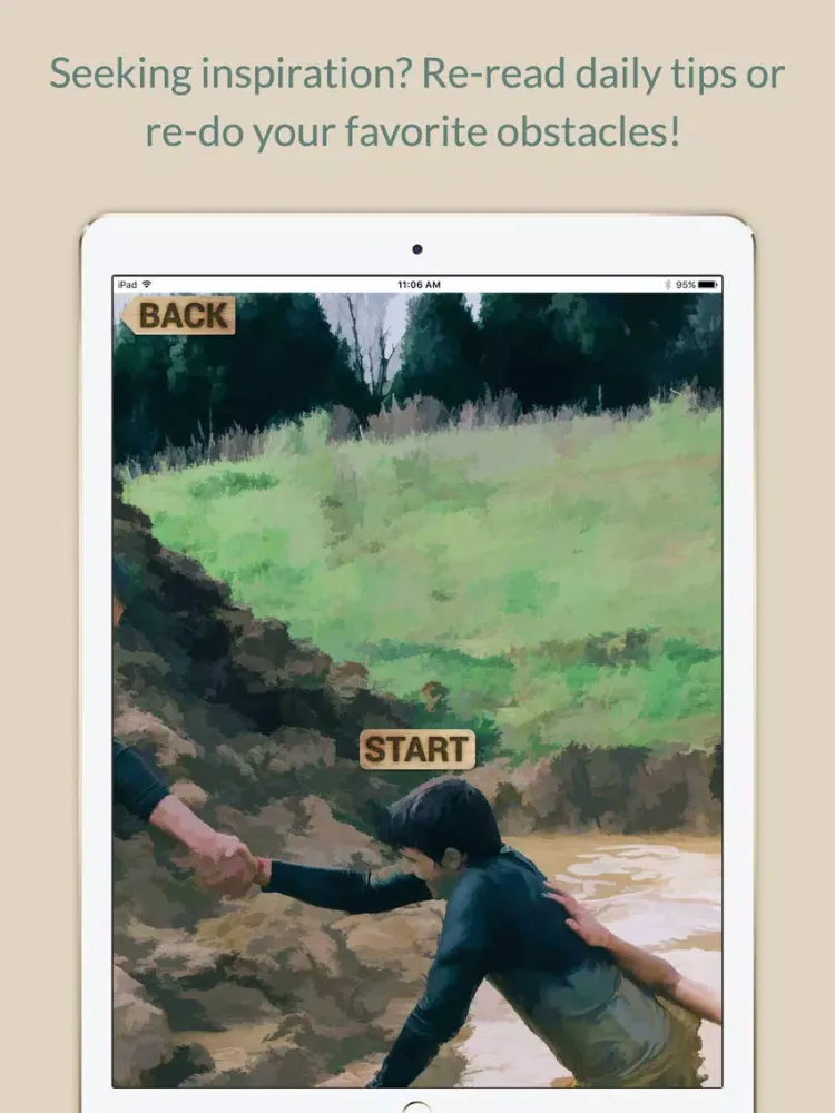 ภาพหน้าจอของ Iwin: Well-Being Navigator iPad 