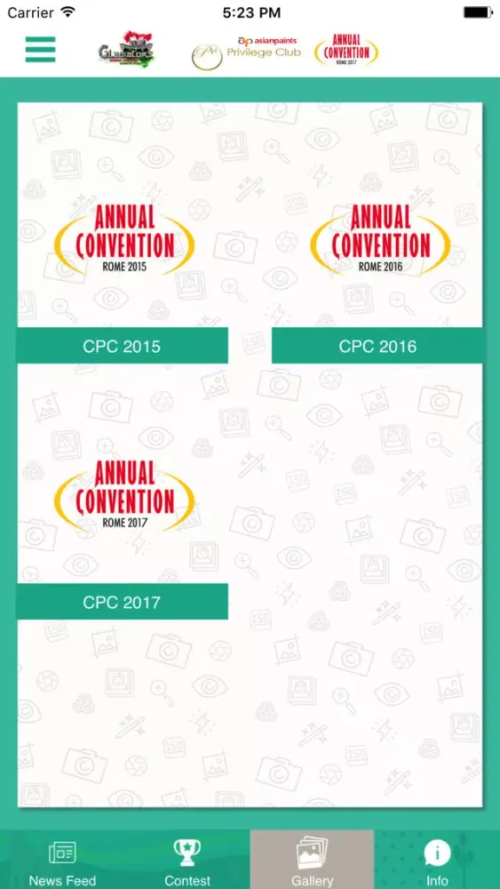 Captures d'écran de APPC 2017