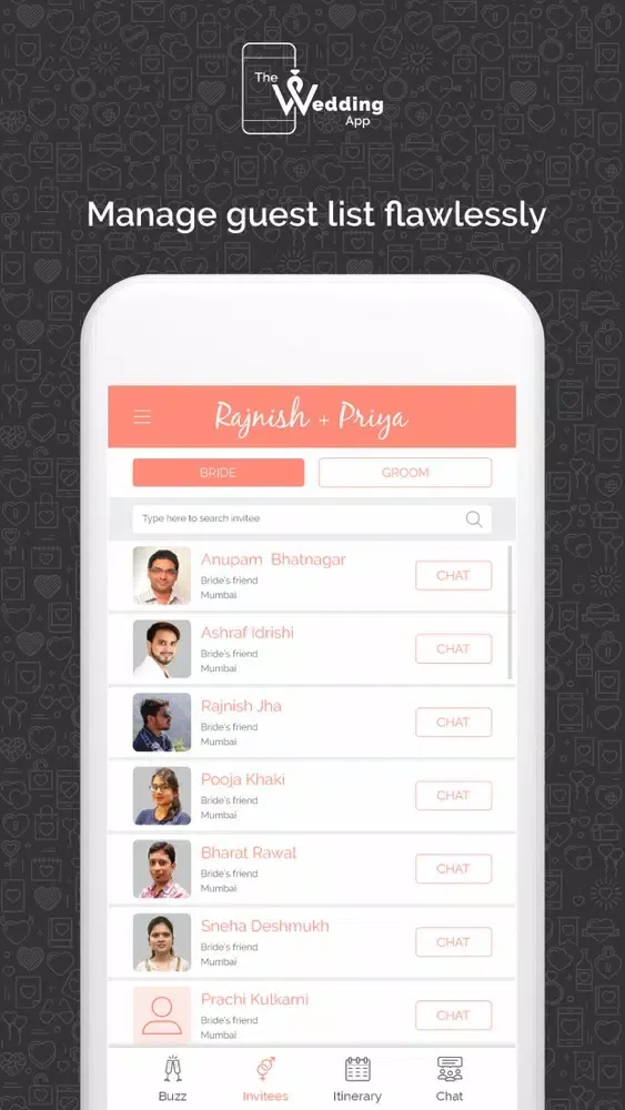 The Wedding App Ekran Görüntüleri