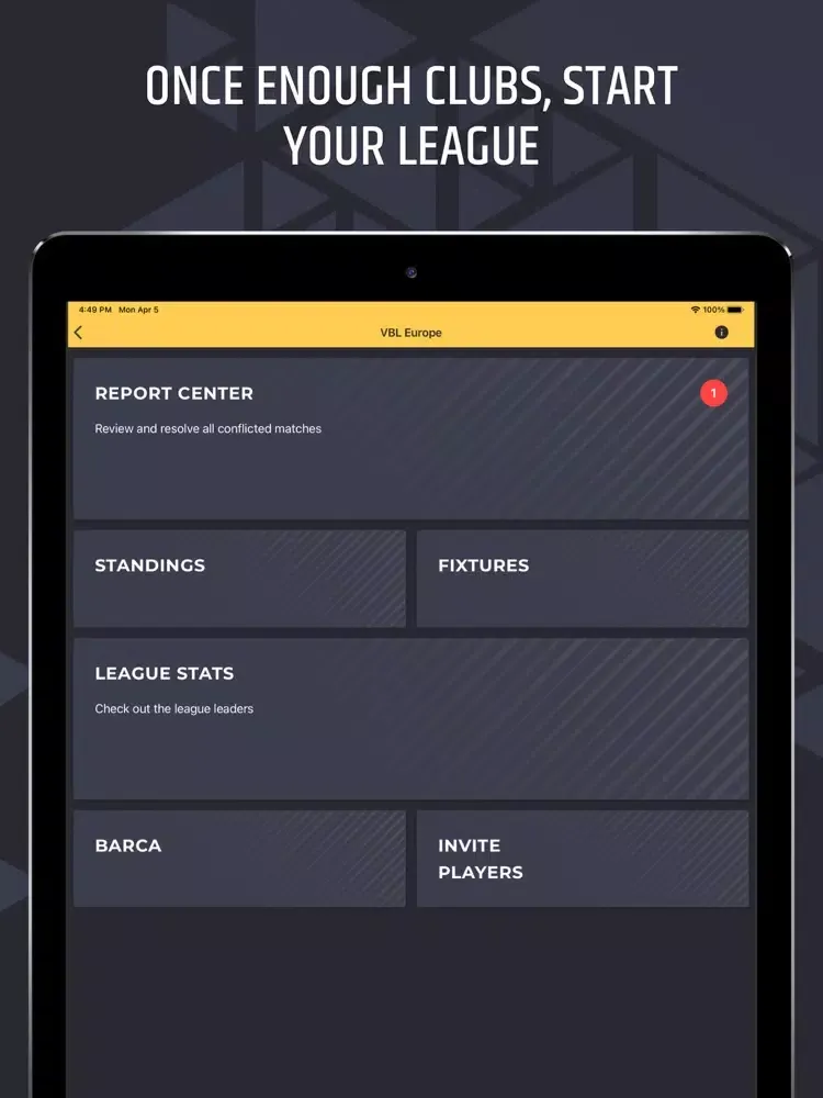 Capturas de pantalla de Pro Clubs Zone iPad 