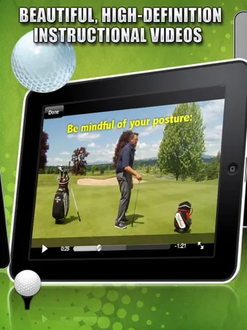 Golf Swing Coach iPad  スクリーンショット