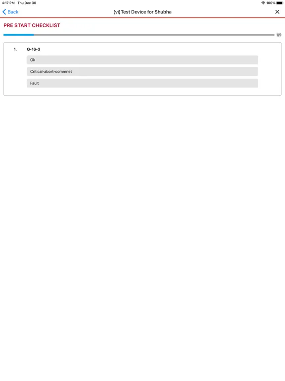 FleetLocate V5 Driver iPad  स्क्रीनशॉट