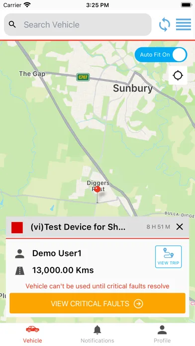 FleetLocate V5 Driver स्क्रीनशॉट