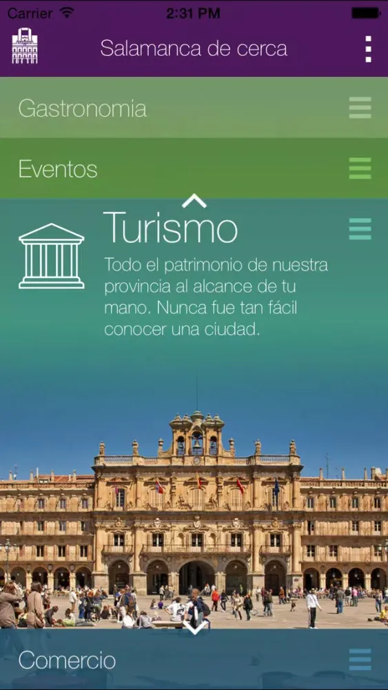 Capturas de pantalla de Salamanca de cerca