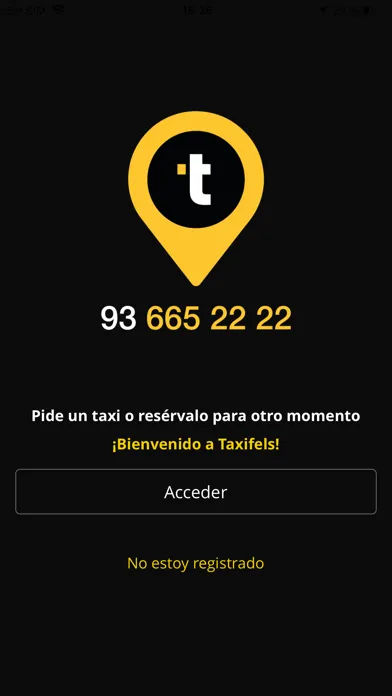 Capturas de pantalla de Taxi Castelldefels | taxifels