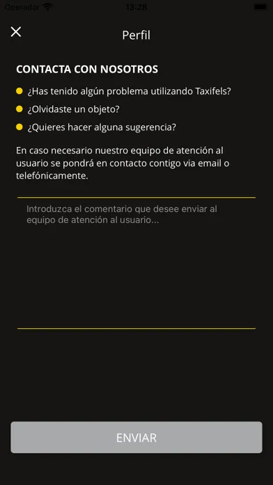 Capturas de pantalla de Taxi Castelldefels | taxifels