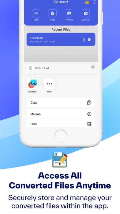 Screenshot di PDF Converter : Images to PDF