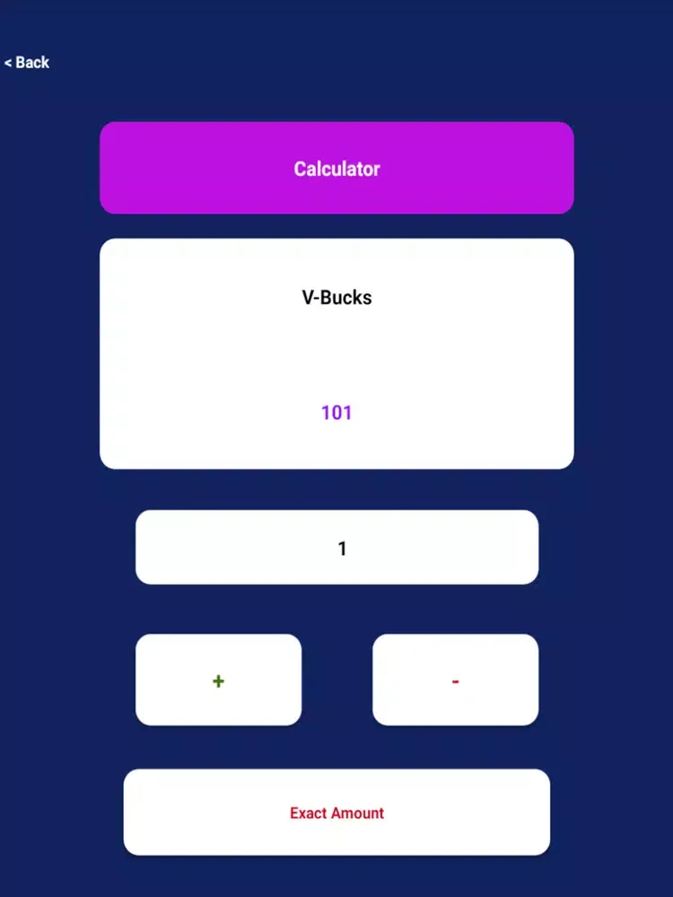 ProCounter VBucks For Fortnite iPad 应用截图