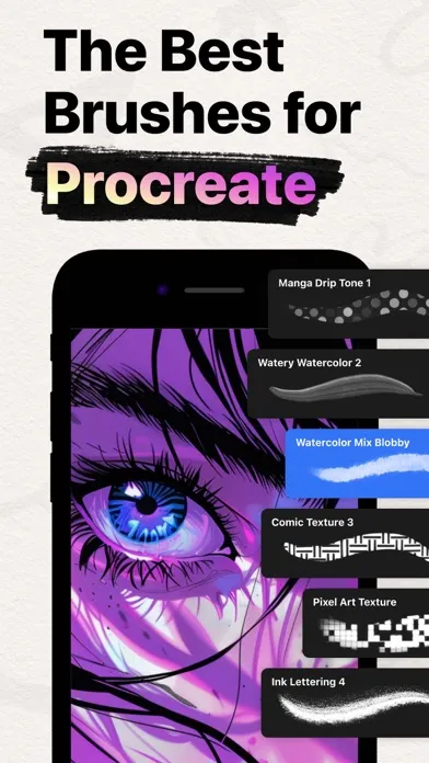 Procreate Brushes & Tool スクリーンショット