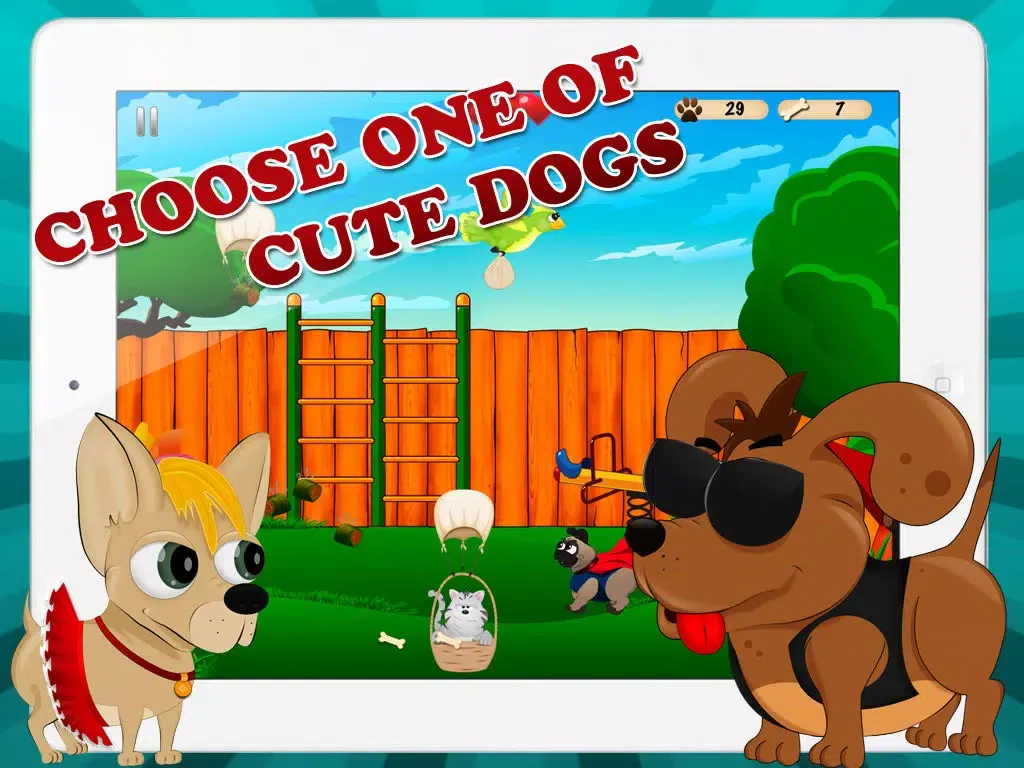 Hungry Day - Little Dogs iPad  سکرین شاٹس