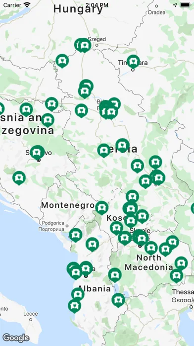 Zrzuty ekranu ProCredit Charging Stations
