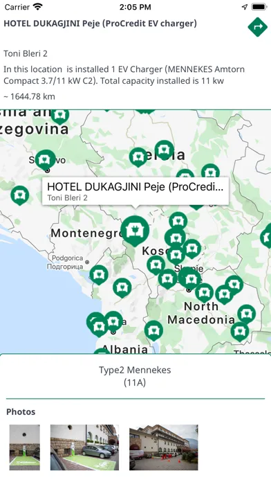 Zrzuty ekranu ProCredit Charging Stations