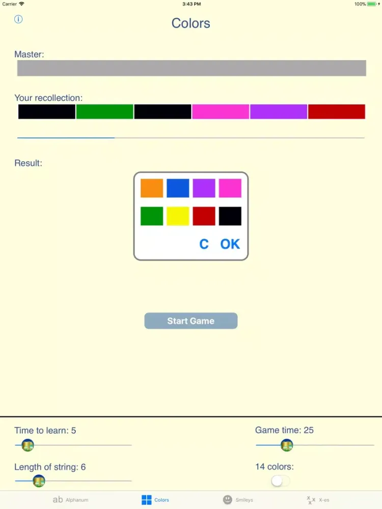 Capturas de tela do Elephant Powers of Recall iPad 