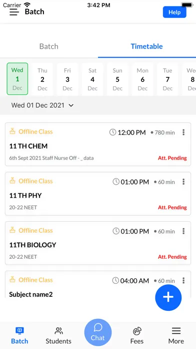 Proctur-Class Management App স্ক্রিনশট