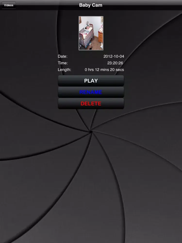 Camster Pro! Instant Network Camera iPad  Screenshots