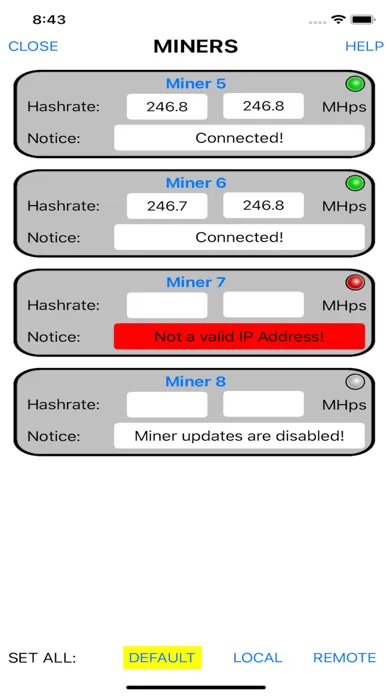 Minertron Screenshots