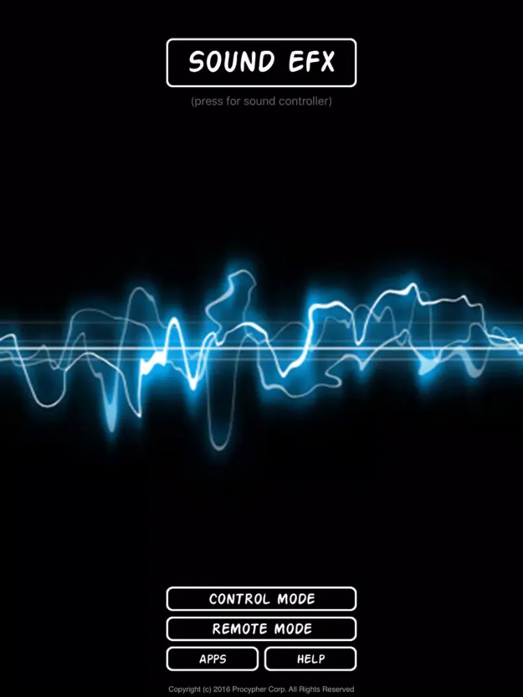 Capturas de pantalla de Sound EFX iPad 