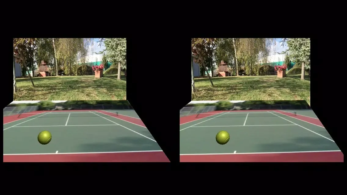 AR Tennis Screenshots