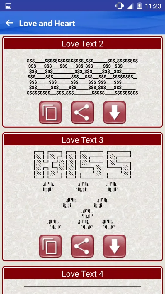 Word Arts & Text Art maker Screenshots