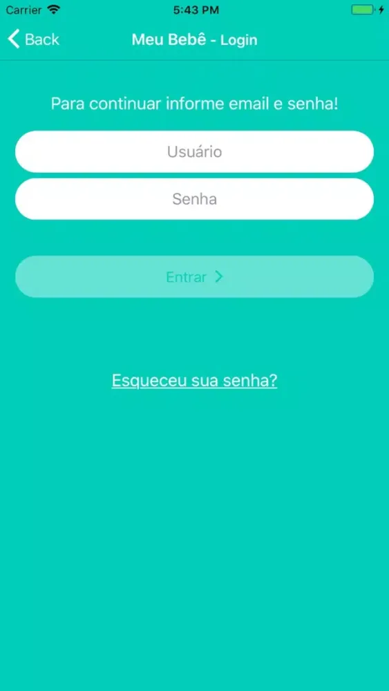 Meu Bebe应用截图