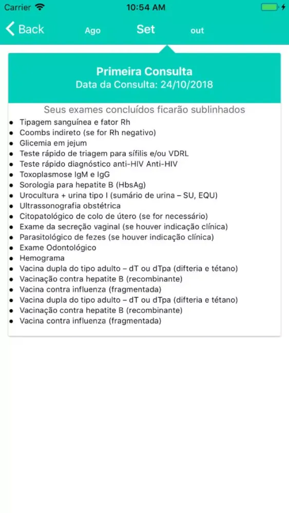 Meu Bebe应用截图