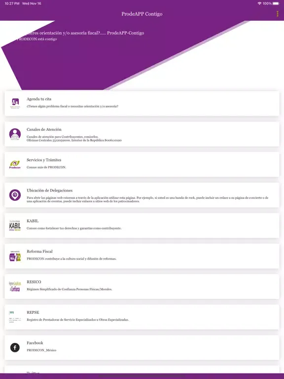 Screenshot di ProdeAPP-Contigo iPad 