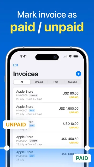 Invoice Generator Сreate Quick स्क्रीनशॉट