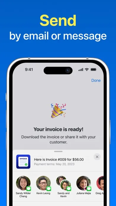 Invoice Generator Сreate Quick स्क्रीनशॉट