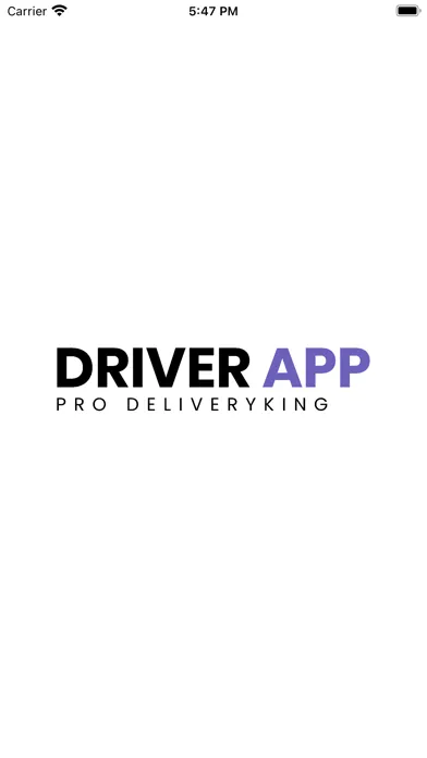 Tangkapan layar ProDeliveryKing Driver