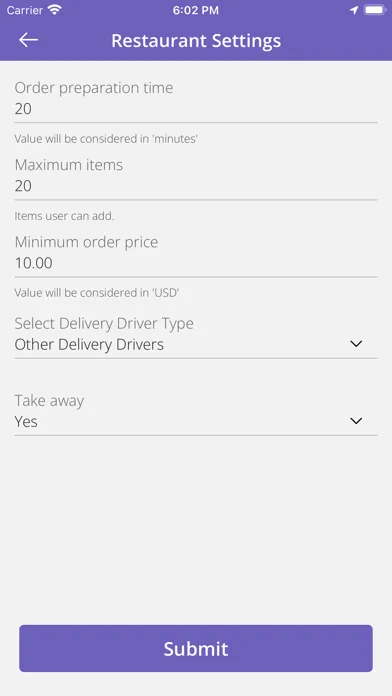 Tangkapan layar ProDeliveryKing Store