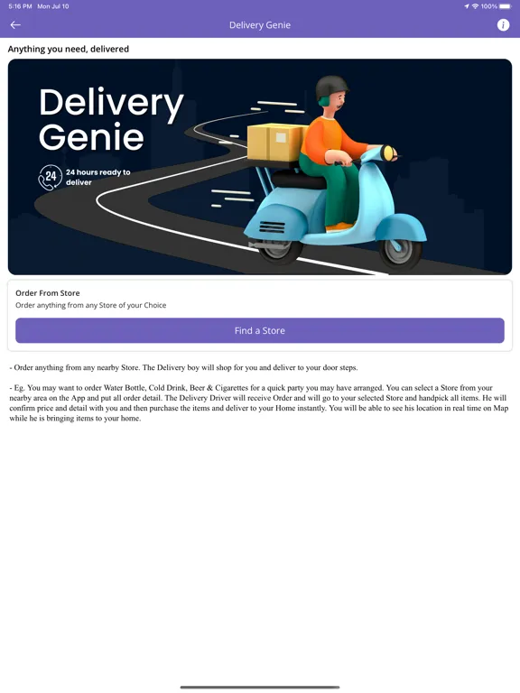 صور ProDeliveryKing User iPad 