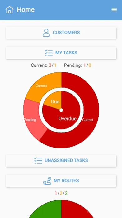 Zrzuty ekranu PDM-App