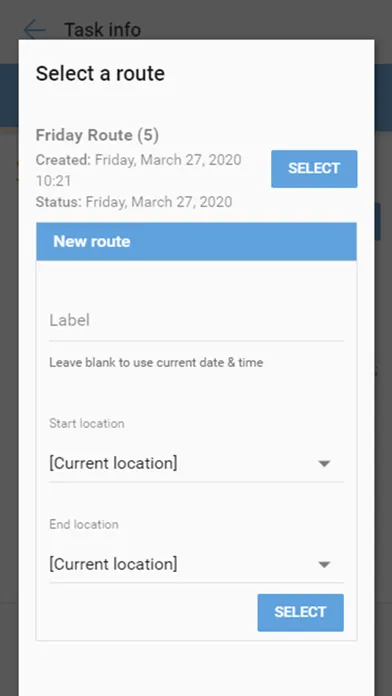 Zrzuty ekranu PDM-App