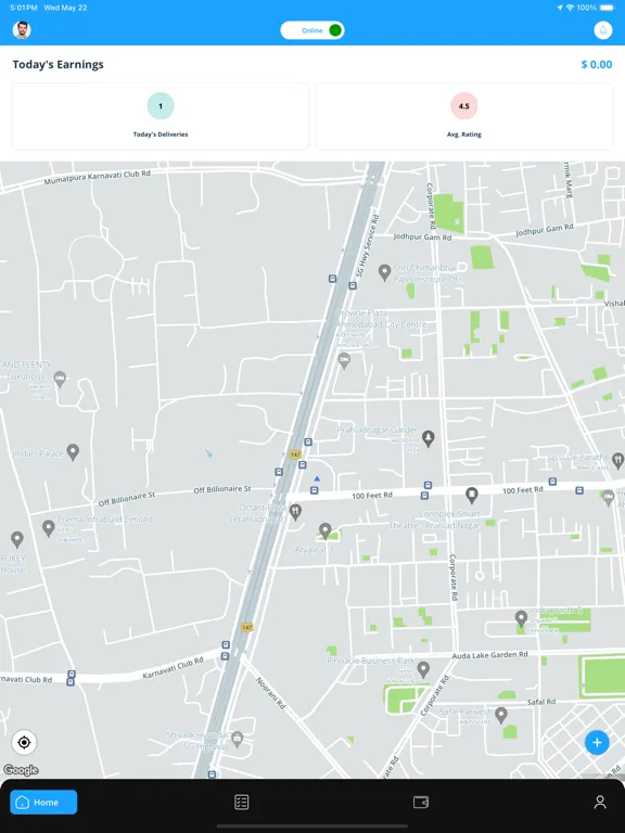 ProDeliveryX Driver iPad  Screenshots