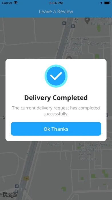 ProDeliveryX Driver Screenshots