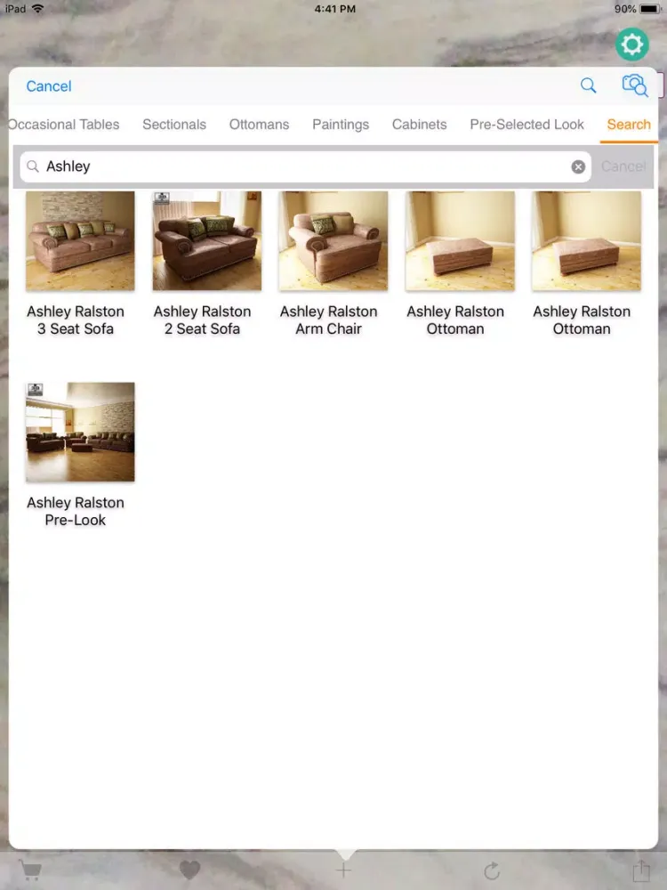 Capturas de pantalla de Space Designer AR iPad 