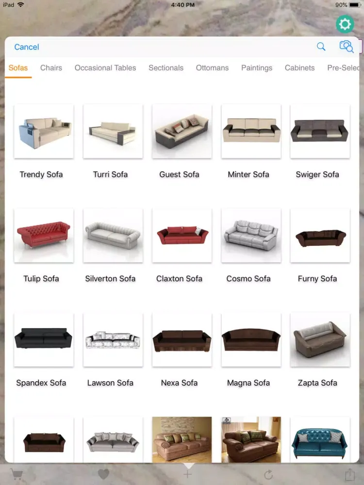 Capturas de pantalla de Space Designer AR iPad 
