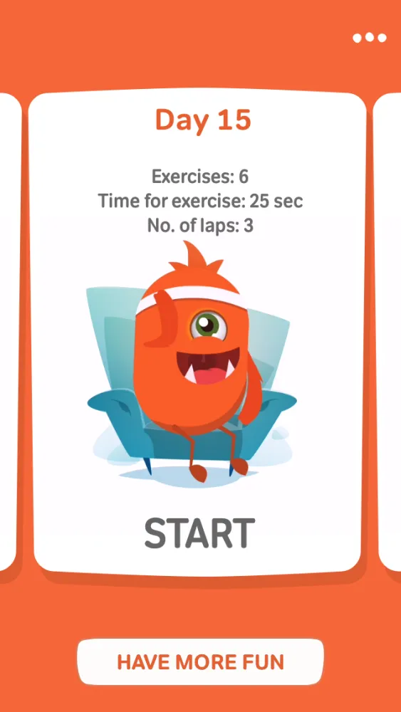 Ảnh chụp màn hình của 30 days Abs Workout Challenge with Lazy Monster