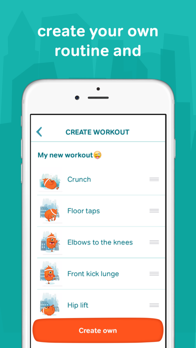 7 minute workouts with lazy monster PRO: daily fitness for kids and women 스크린샷