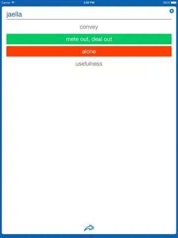 Captures d'écran de Finnish <> English Dictionary + Vocabulary trainer iPad 