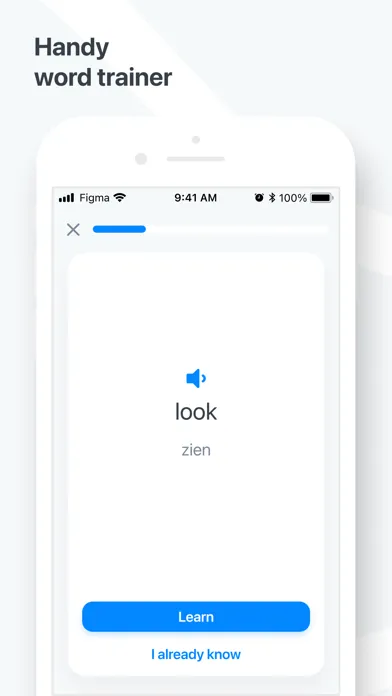 Dutch−English dictionary 스크린샷