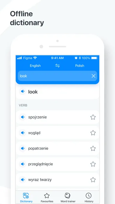 Polish−English dictionary應用截圖
