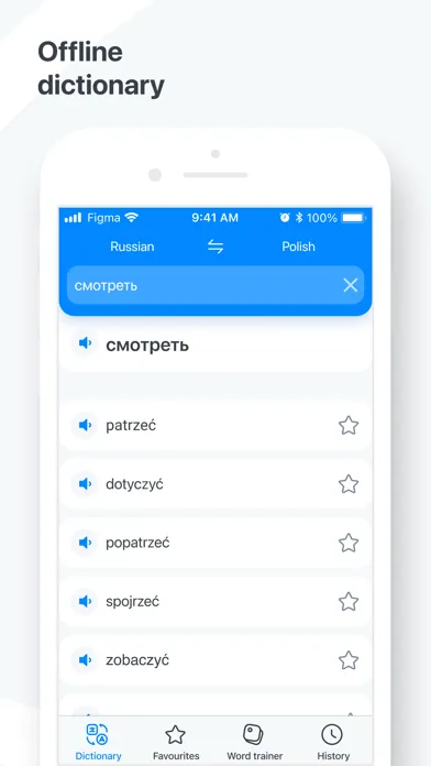 Polish−Russian dictionary স্ক্রিনশট